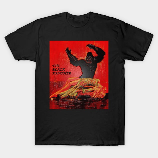 The Black Panther - The Gorillas are Coming (Unique Art) T-Shirt by The Black Panther